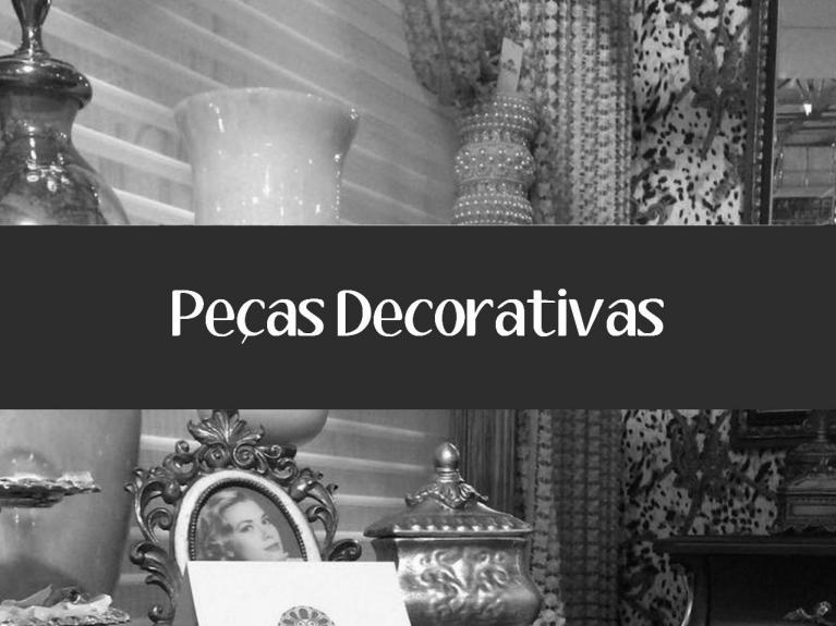 Peças decorativas