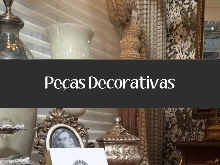 Peças decorativas